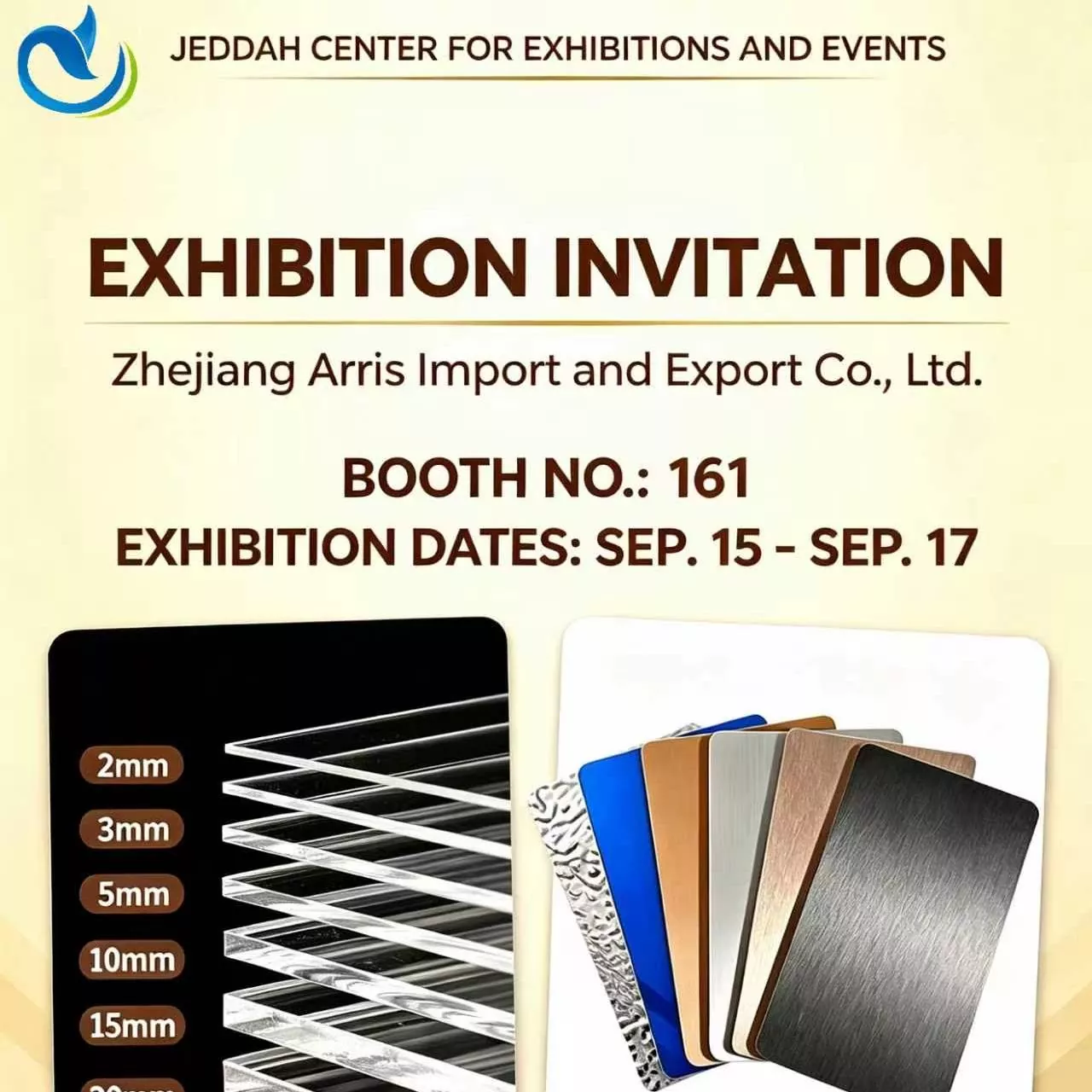 We exposeren in Jeddah!