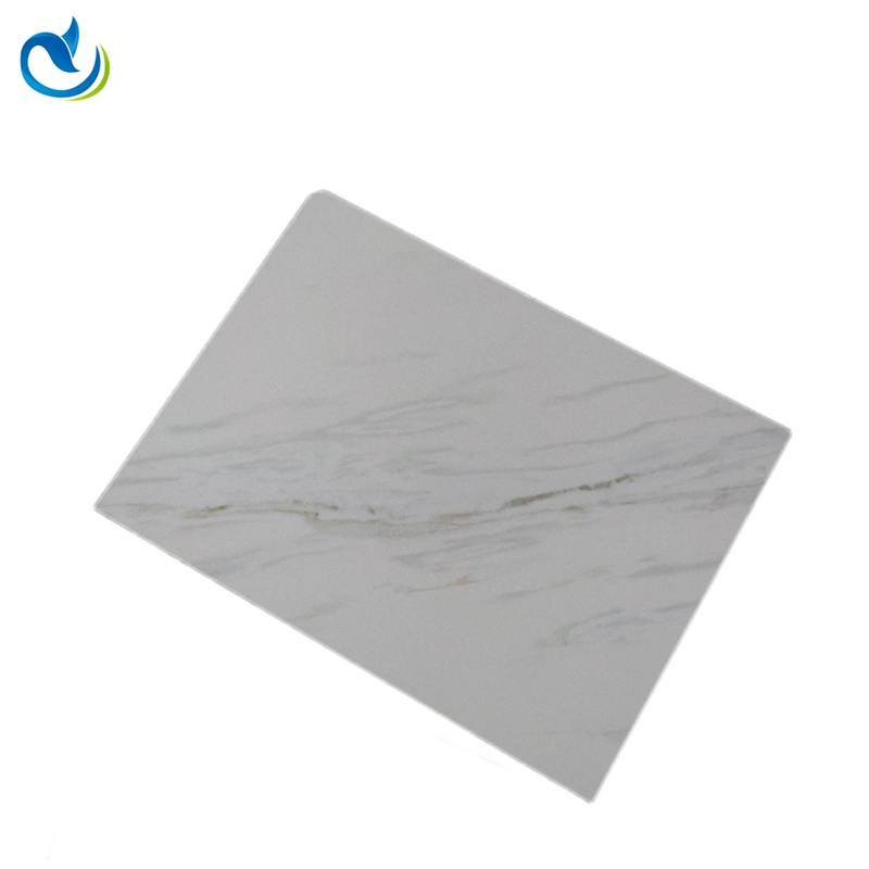 In elkaar grijpende voering PVC marmeren wandpanelen