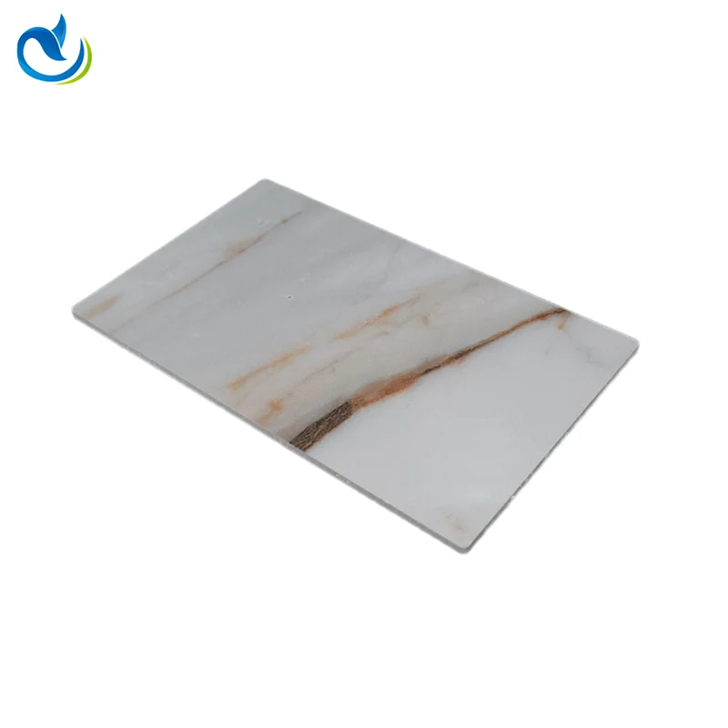 PVC marmeren muurblad